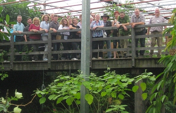 Blaue_2011_16.jpg - Alle waren happy und fühlten sich wie in einer Sauna.